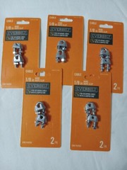 💥NEW! 💥5-PACK Everbilt Wire Rope Clamp Zinc-Plated 1/8″ 1000 012 289
