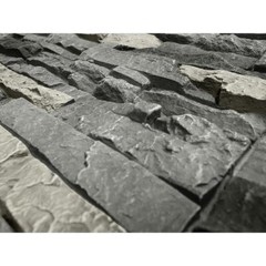 Stacked Stone Siding Panel 42 in. x 12 in. – Northern Slate Faux Stone