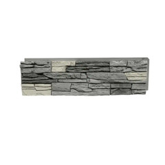 Stacked Stone Siding Panel 42 in. x 12 in. – Northern Slate Faux Stone