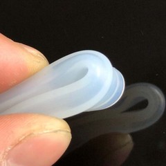Slot width 4mm~ 20mm Silicone Rubber U-Shape Sealing Strip U Channel Edging Trim