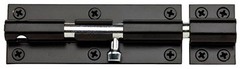 Barrel Bolt, Black, 6 In. – N152-126