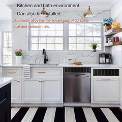 Rectangular Air Vent Grille Ventilation Cover For Cabinets Wardrobes Replace