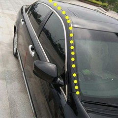 10ft Rubber Car Roof Door Gutter Seal Window Sunroof Cover Strips Water-proof