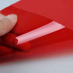 Thickness 0.3mm~0.5mm Flexible PVC Plastic Sheets Foil Sheet 300x200mm 5 Color