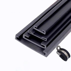Rubber Double U-Shaped Sealing Strip Edge Protector Protective Oil-Resistant