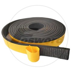 Self Adhesive Backed EPDM Foam Sponge Rubber Strip Roll Tape Sticky Seal 1 -40mm