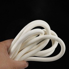 10 Meters Round Silicone Foam Sponge Cord Trim Seal High Temp Ø 1/2/3/4/5/6/7 mm