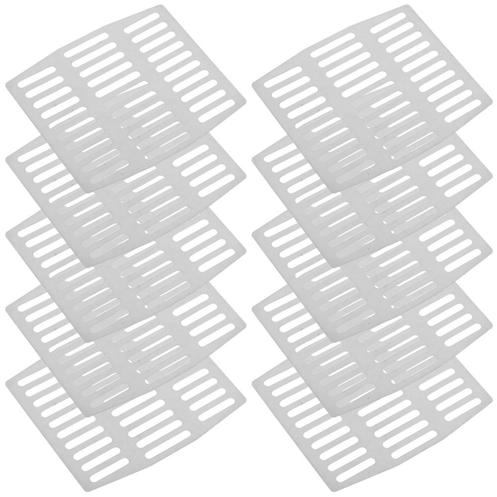 10Pcs Stainless Steel Weep Hole Cover for Brick Wall with Sleek Modern Design