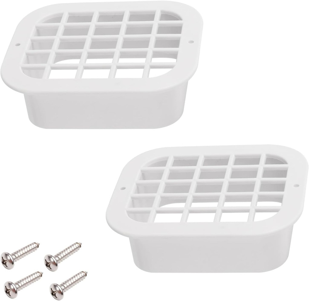 VYH 3″ X 4″ Rain Gutter Downspout Drop Outlet with Filter, for K Style Rain Gutt