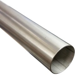 Stainless Steel Pipe Round Tubular 1 METER 1000MM 50mm AISI 304 Exhaust Car Motorcycle