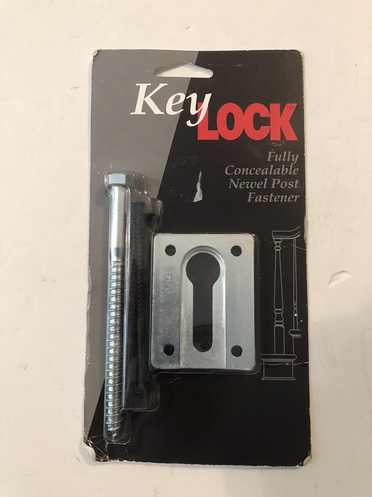 KeyLock Fully Concealable Newel Post Fasteners 6283