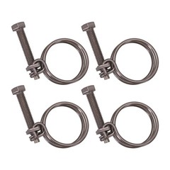 Easy Installation Wire Hose Clamp Strong Clamping Effect Plant Engineering Use