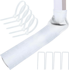 1 Pack Gutter Downspout Extensions, Flexible Drain Away Downspout Extender