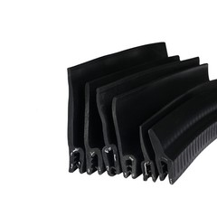 Rubber U-Shaped Sealing Strip with Wings Corner Edging Trim Seal Waterproof