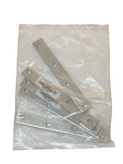 NATIONAL HARDWARE 118BC Mending Braces 6″ x 3/4″ Galvanized Finish – 5Pcs