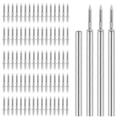 400pcs Hardware Nails Double Head Skirting Nails with 4 Tools – Invisible Sea…