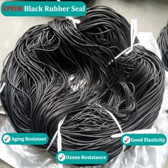 Sponge Cord Black Foam EPDM Rubber Gasket Trim Seal 5 6 7 8 9 10 12 14 16-20mm
