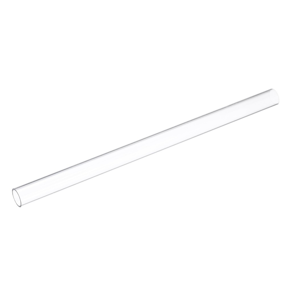 Clear Rigid Tubing 5/8 Inch(16mm)x3/4 Inch(19mm)x1Ft(305mm) Plastic PC Tube
