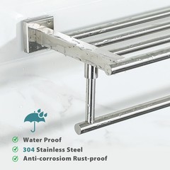 Alise Towel Racks For Bathroom Wall Mountedbathroom Towel Rack Tower Bar32 Inch