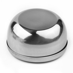 Traditional Korean Warming Bowl with Stainless Steel Cover for Rice Dish