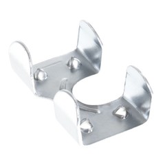 Steel Double Rope Clamps Zinc Plated for 3/8, 1/2, 5/8, and 1 Inch Ropes & Cords