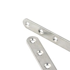 Stainless Steel Repair Plate Flat Straight Fixing Mending Corner Brace Brackets