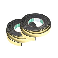 Foam Seal Tape, 20mm Wide 3mm Thick 13 Feet Long Adhesive Weather Strip 2pcs