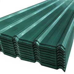 12 PCS Roof Panels Galvanized Steel Hardware Metal Roofing Sheets Wall Panels