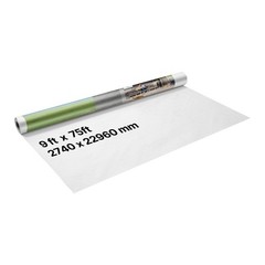 House Wrap, 9 x 75 ft, 0.13 mm Thick Vapor Barrier, Heavy Duty Plastic Sheeting