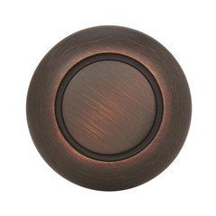 Amerock | Cabinet Knob | Oil Rubbed 1 Count (Pack of 1), Bronze