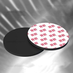 Round Rubber Pads Disc Sheet Self Adhesive Gaskets Dia 6mm-100mm Thick 0.5-5mm