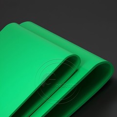 GREEN SOLID RUBBER SHEETING VARIOUS SIZES – 100MM-500MM WIDTH, 1MM-10MM THICK