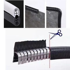 U-Shaped Rubber Sealing Strip Car Door Edge Guard Protector Edging Trim Seals