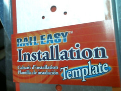 Rail Easy Installation Template (CO988-1000) FS