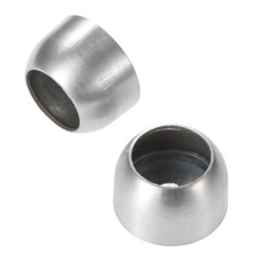 Bathroom Tube Support Closet Rod Pole End Bracket Flange Holder 19/22/25mm
