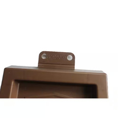 24 in. Brown Vinyl Splash Block