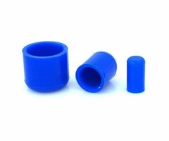 Silicone Hose End Caps 2 Pack Blanking Plug Bung Rubber Finisher Steel Braided