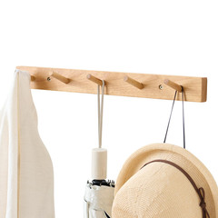 Trwiswdc Hickory Wood Coat Rack Wall Mount 20 Inch Coat Hook Hanger Wooden Wall