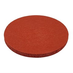 Round Silicone Foamed Sponge Discs Pad Buffer | 8mm Thick | Diameter: 20mm-100mm