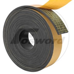 Self Adhesive Backed EPDM Foam Sponge Rubber Strip Roll Tape Sticky Seal 1 -40mm