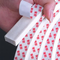 Silicone Sponge Strip Adhesive Backing Square Seal Foam Strips Heat Resistance
