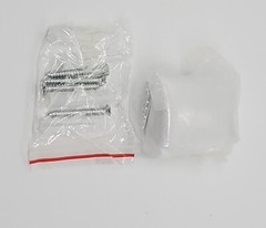 1/2″x1/2″ Aluminum Standoff for Glass/wood 4 pack