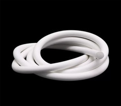 White Rubber Foam Sealing Strip Round Seal Bar 456810121416mm