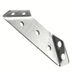 10PCS Stainless Steel Corner Braces – For Furniture & Shelf Reinforcement