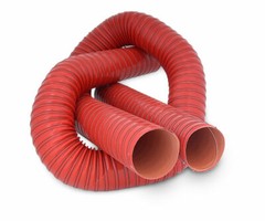 63mm / 2.5″ Silicone 2 Ply Red Air Ducting Flexible Duct Cold & Hot Air