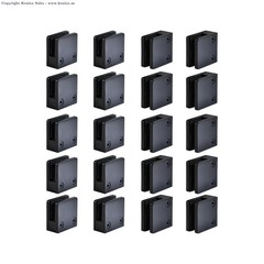 Glass Clamp – 20PCS Adjustable Glass Shelf Bracket, 1/3″-1/2″ 304 Stainless St