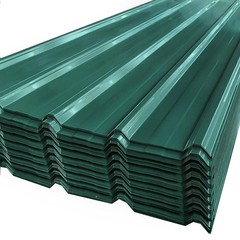 12 PCS Roof Panels Galvanized Steel Hardware Metal Roofing Sheets Wall Panels