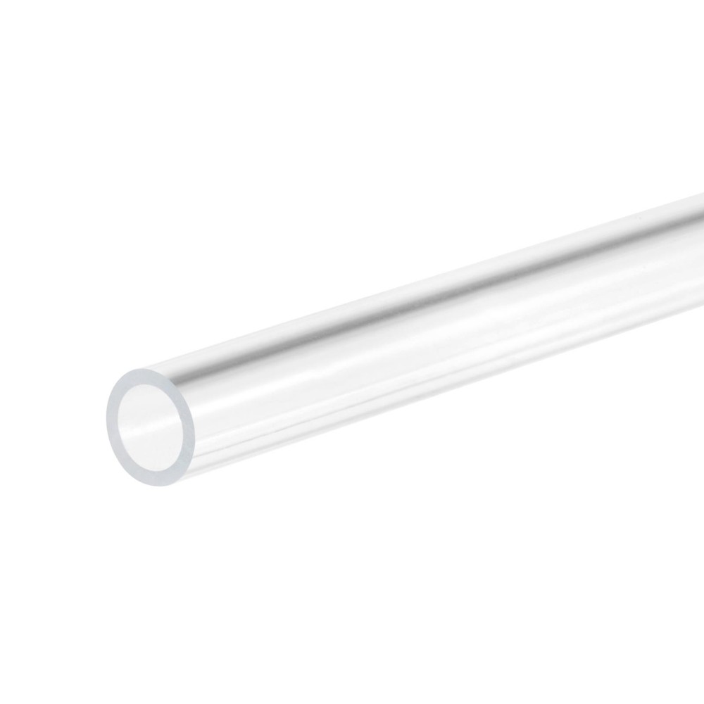 Clear Rigid Tubing 6mm(1/4”)ID x 8mm(5/16”)OD x 14inch Length