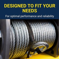 Tie Down Engineering 59395 Winch Cable 7/32″ x 25′ 7/32 in x 25 ft