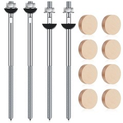 4 Set Wood Newel Mounting Kit Newel wooden Post Fastener Installation Kit